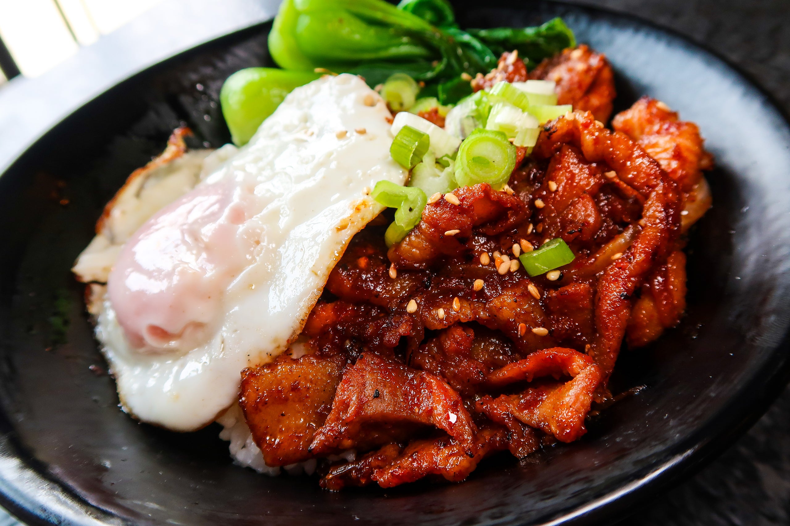 Pork Rice Bowl Spicy Pork Korean Dish Hellofresh Pork Bulgogi